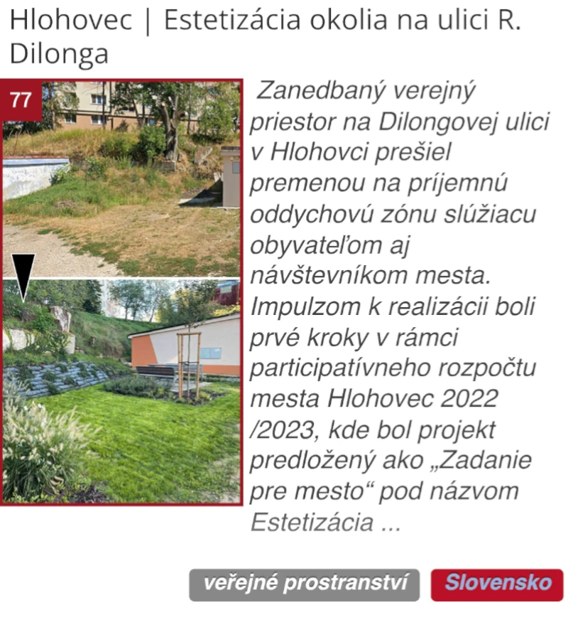 kulturna premena Hlohovec 